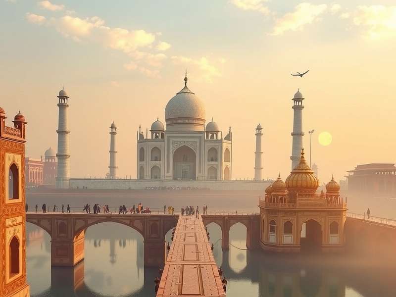 Taj Mahal Level in Indian Glider Challenge